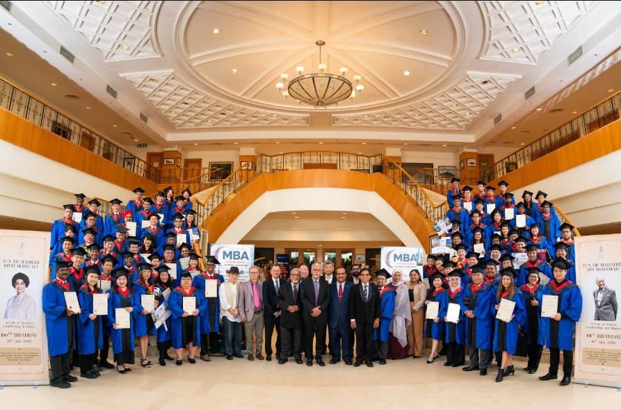 Future Ready Executive MBA graduates at the inaugural graduation